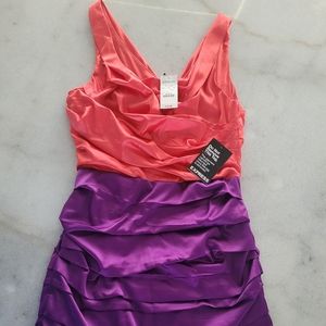 Express Size 6 NEW Satin Dress